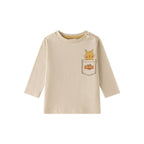 T-shirt met lange mouwen en dierenprint