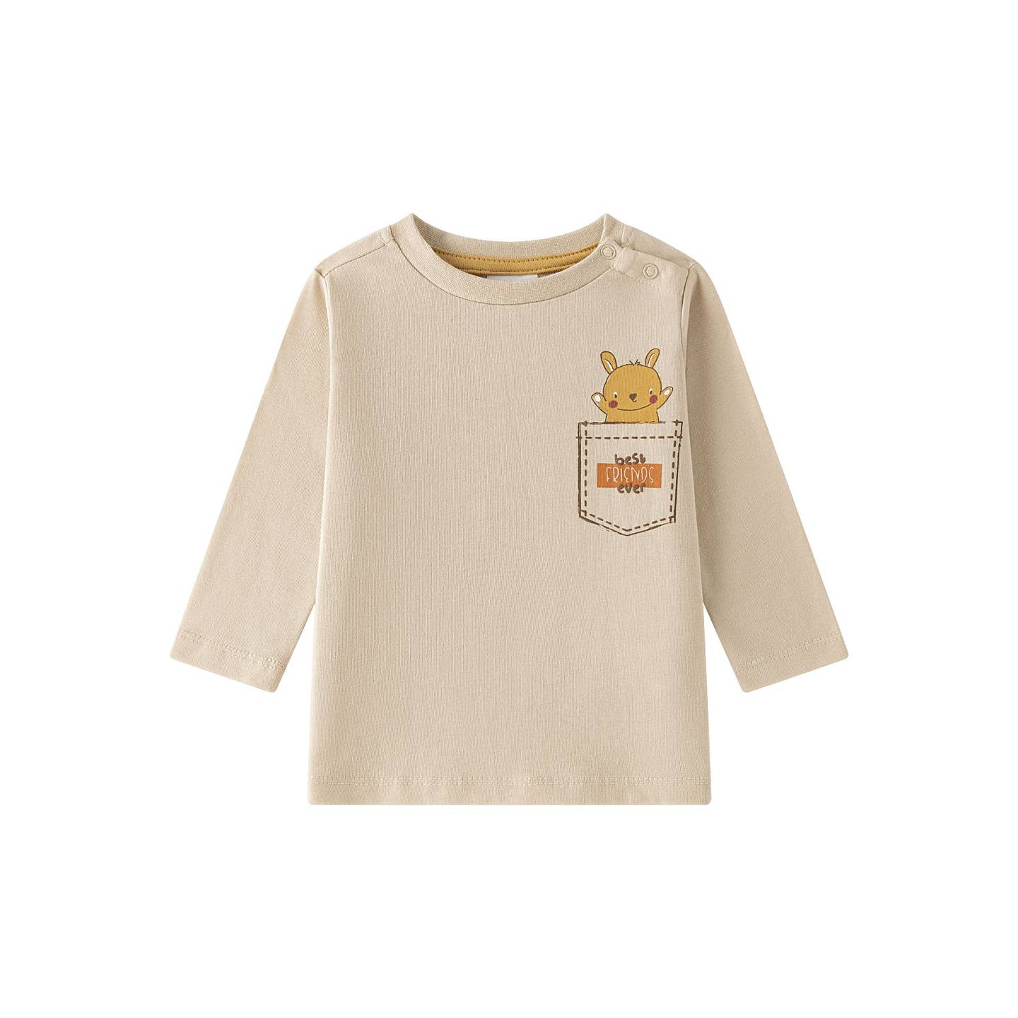 T-shirt met lange mouwen en dierenprint