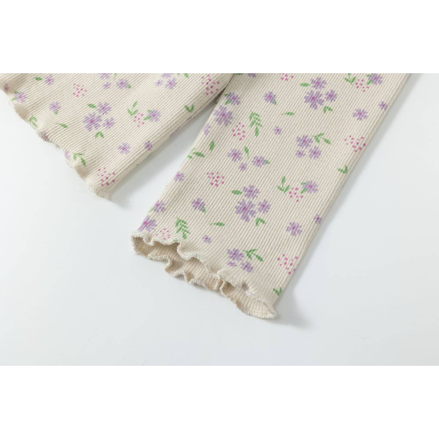 T-shirt met lange mouwen en bloemenprint