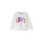 Trui met Tule Letter en leuke Print