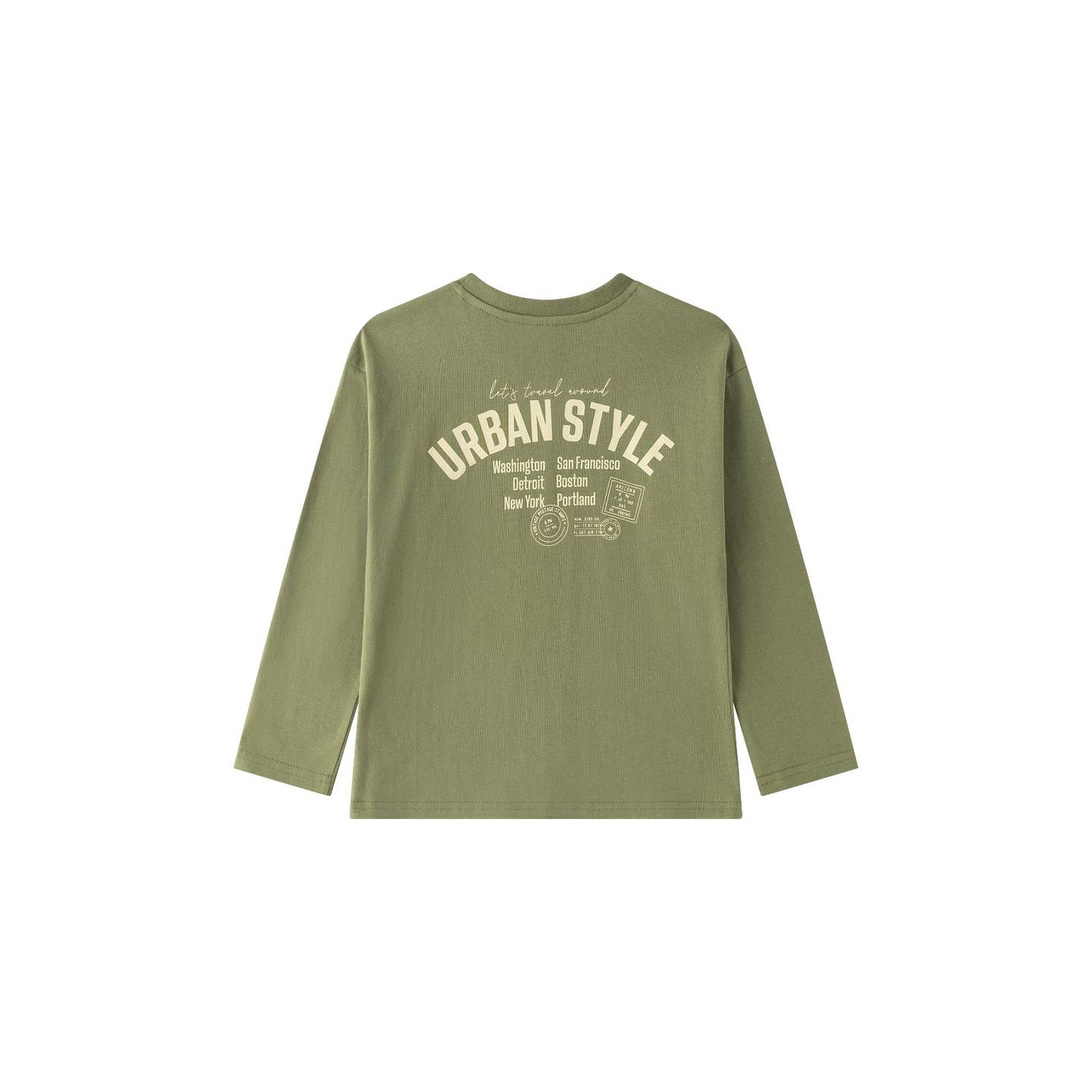 Stoer T-shirt met lange mouwen
