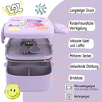 Lunchbox in Bubbeltheestijl