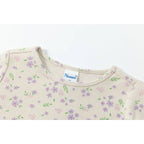 T-shirt met lange mouwen en bloemenprint