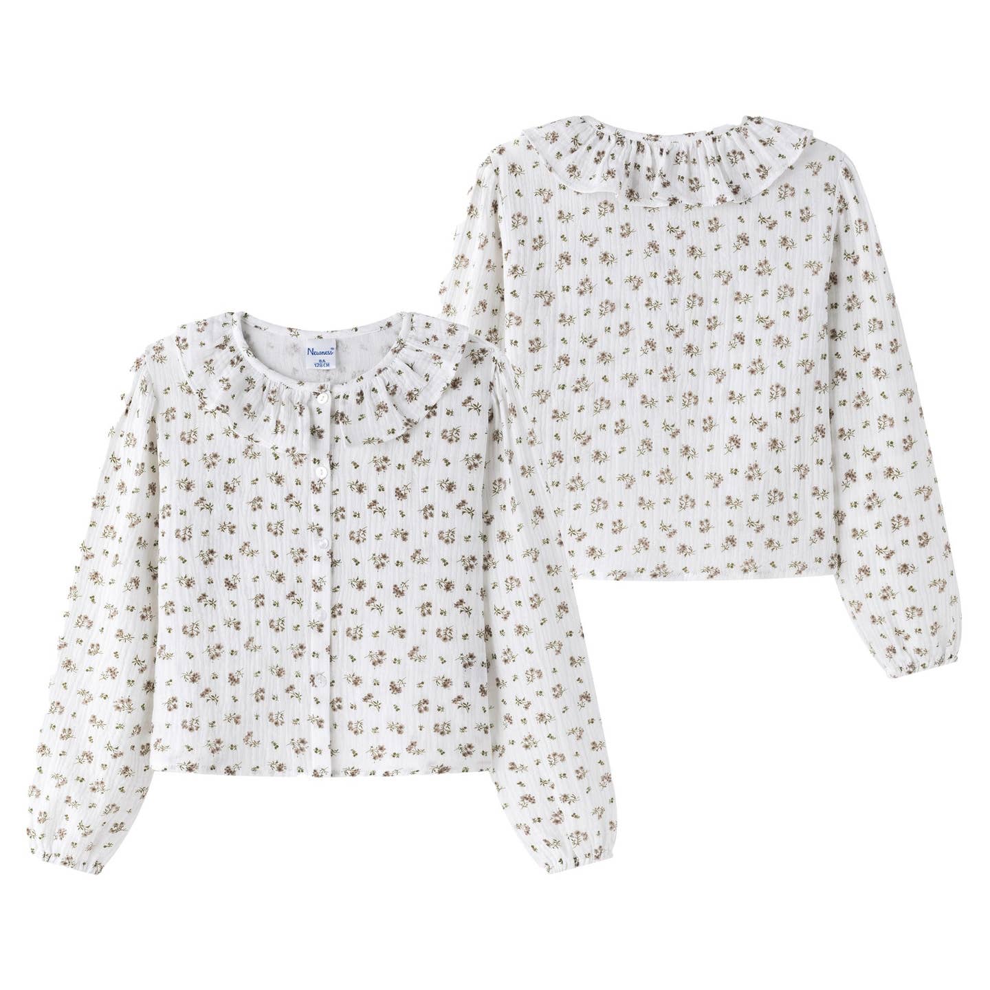 Elegante blouse met lange mouwen