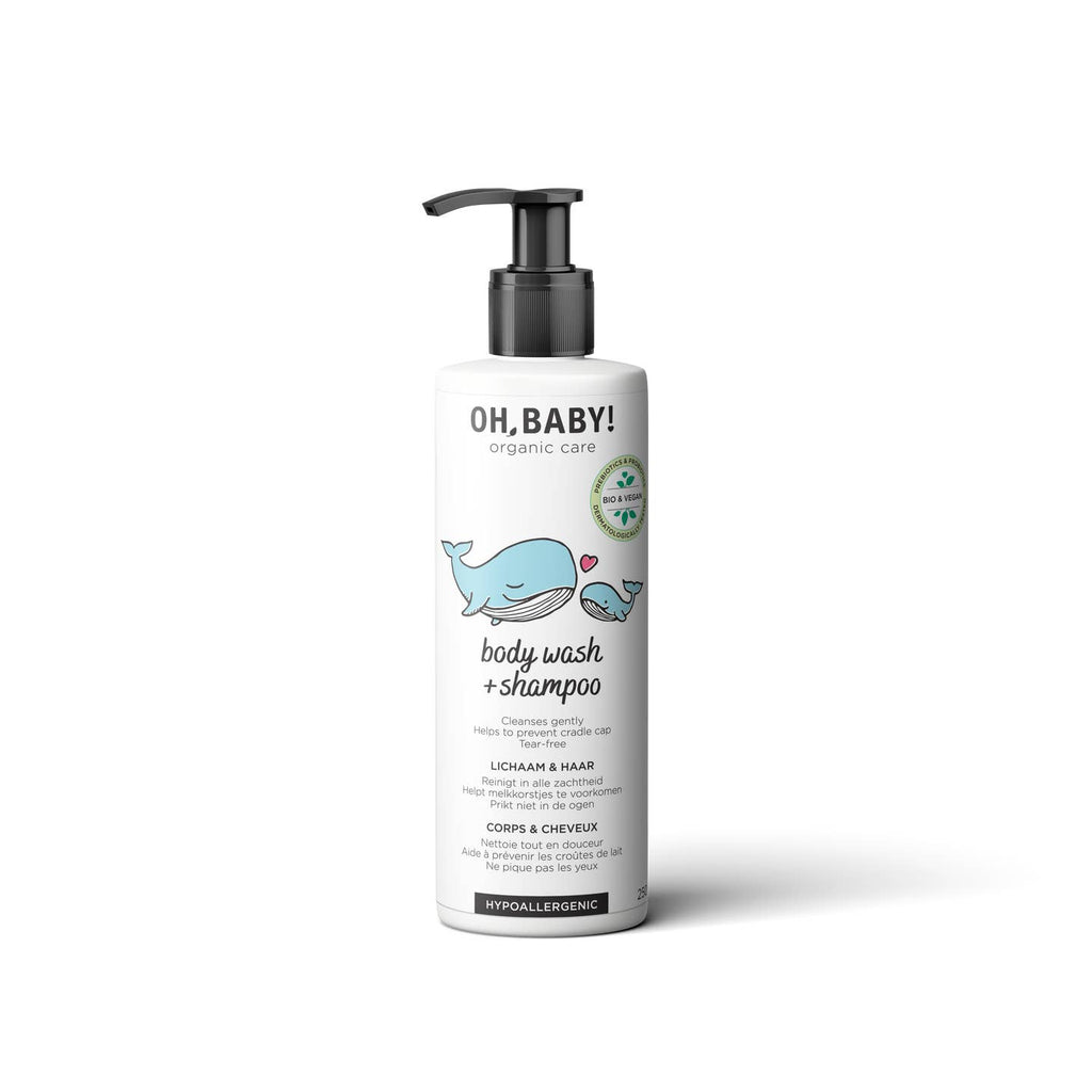 🌿 Biologische & Vegan 2-in-1 Waslotion & Shampoo 250ML