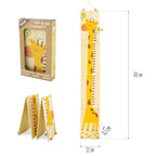 Houten Groeimeter met Giraf