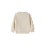 Fleece Sweatshirt met touwletters