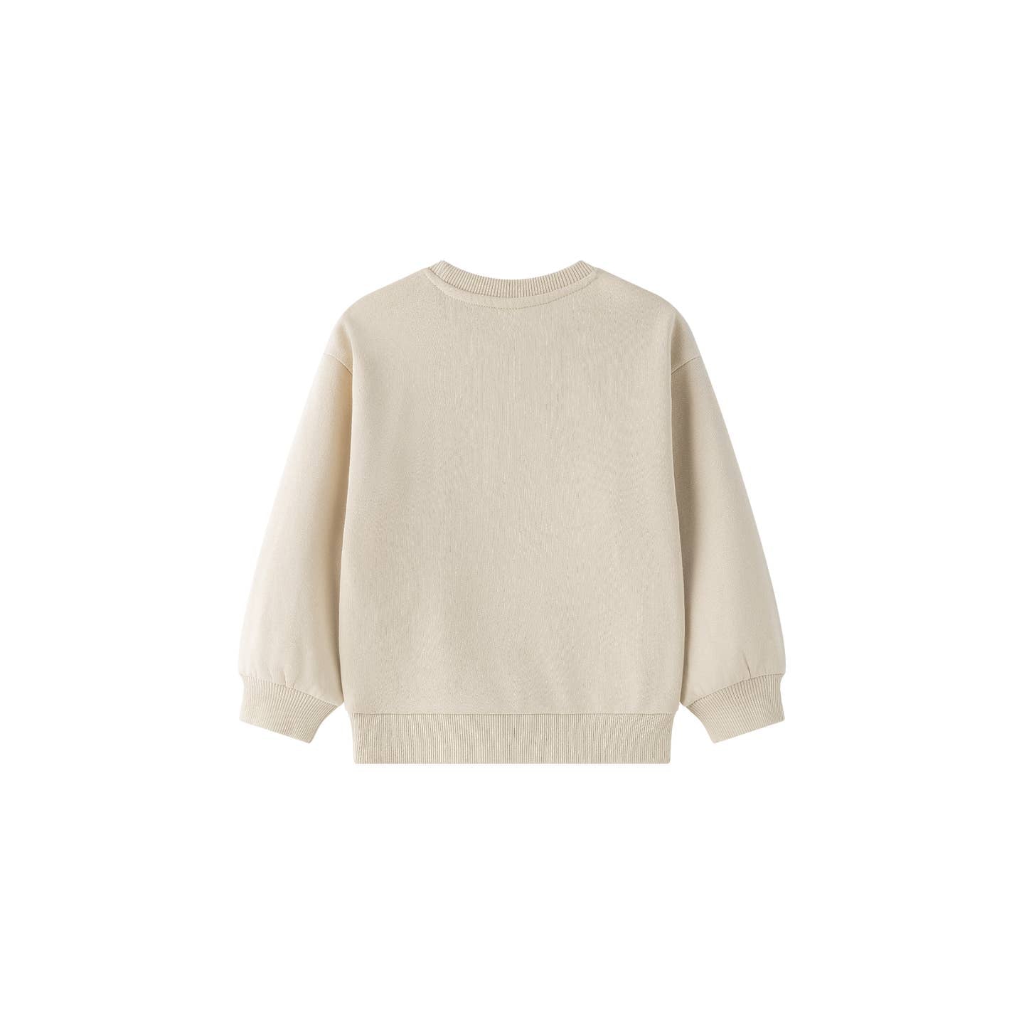 Fleece Sweatshirt met touwletters