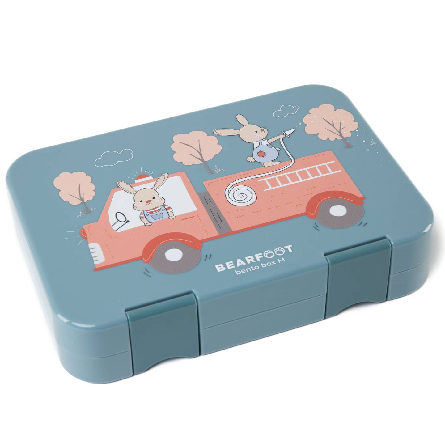 Lunchbox met brandweerwagen