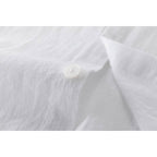 Elegante blouse met lange mouwen en volantkraag
