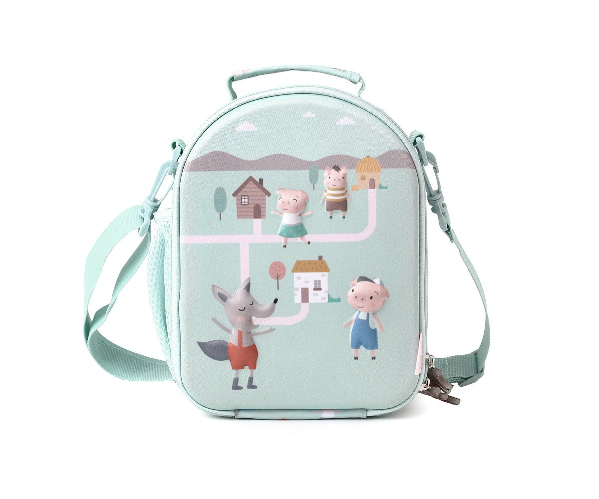 3D Thermische Snacktas – Back to School The Three Little Pigs