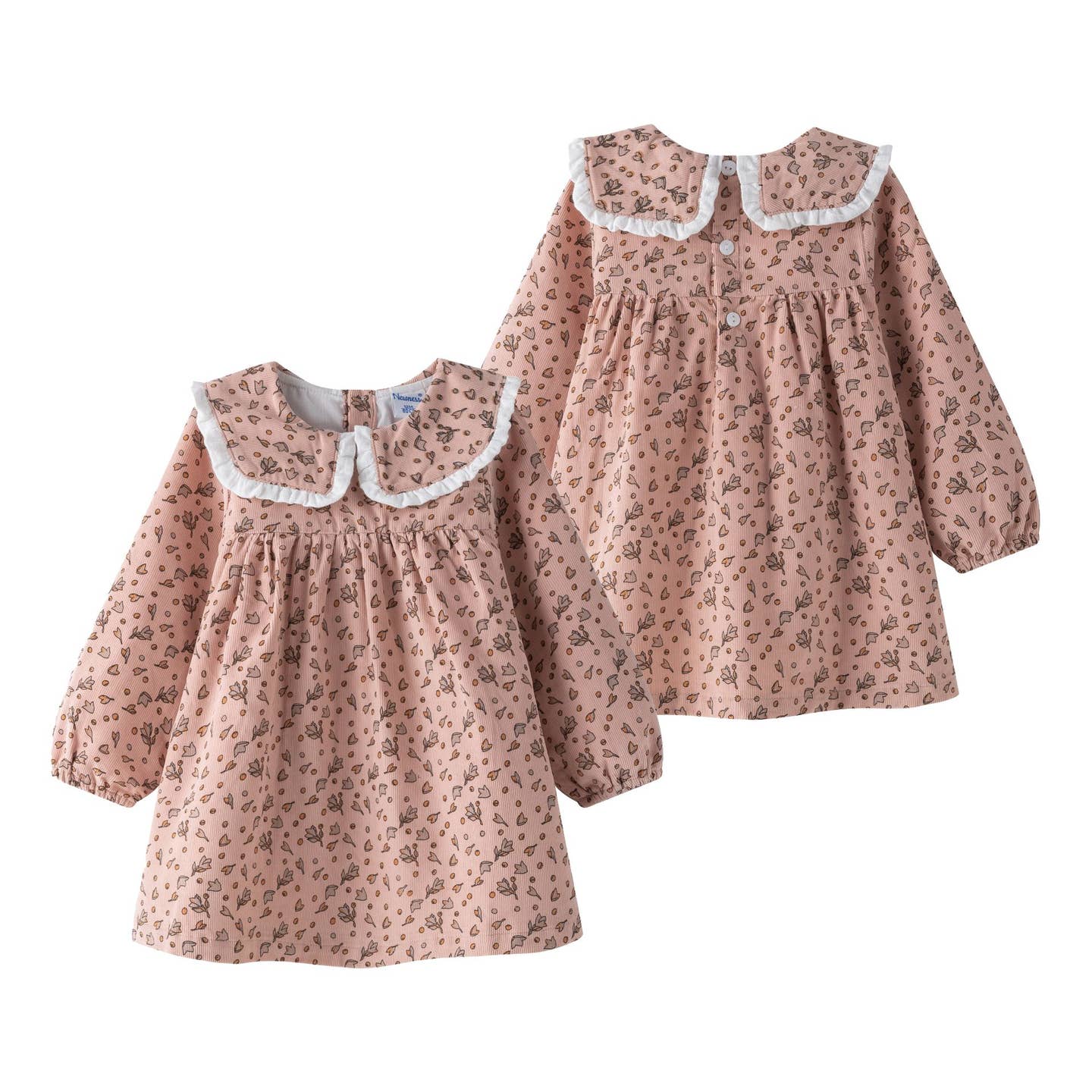 Elegante jurk met lange mouwen