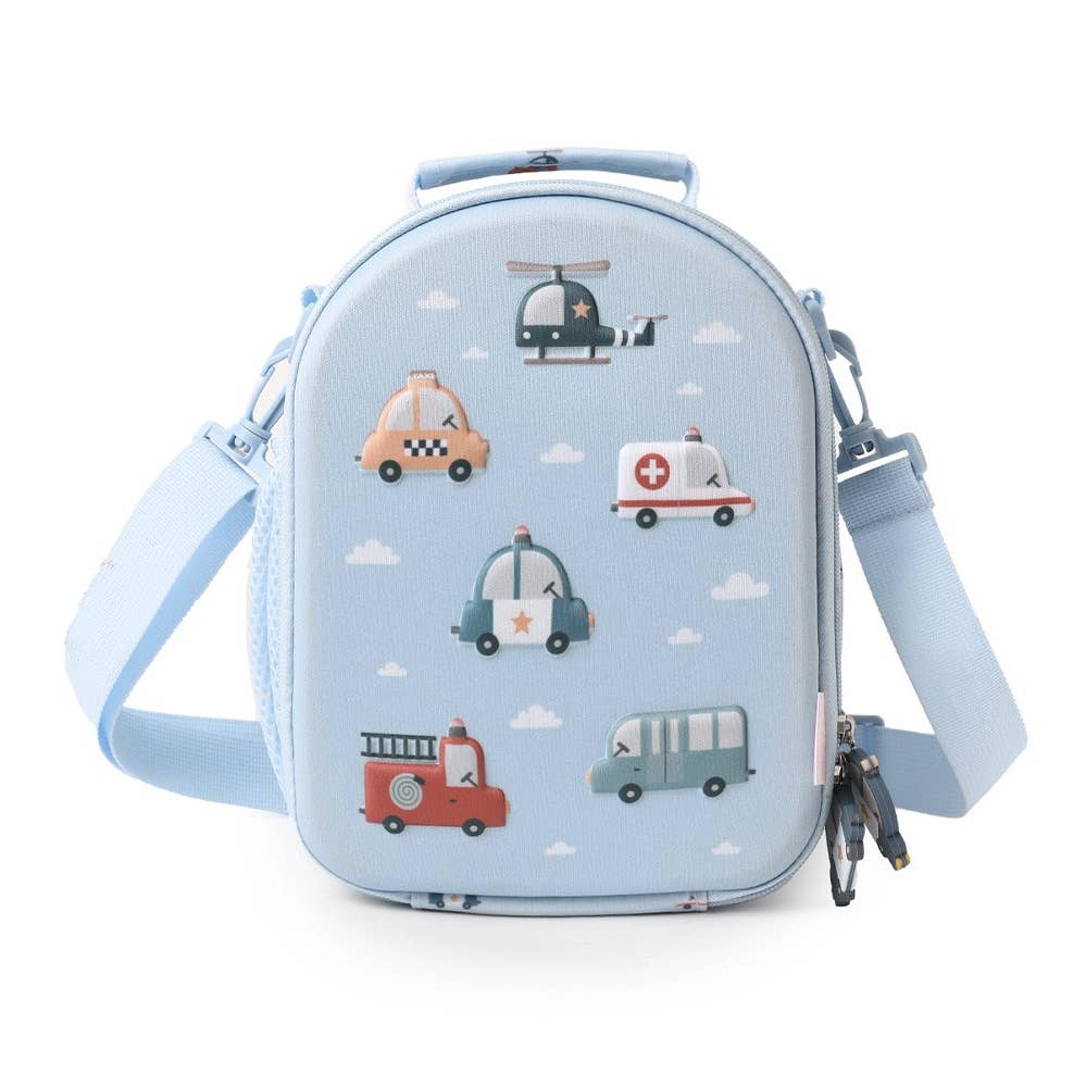 3D Thermische Snacktas – Back to School City Cars