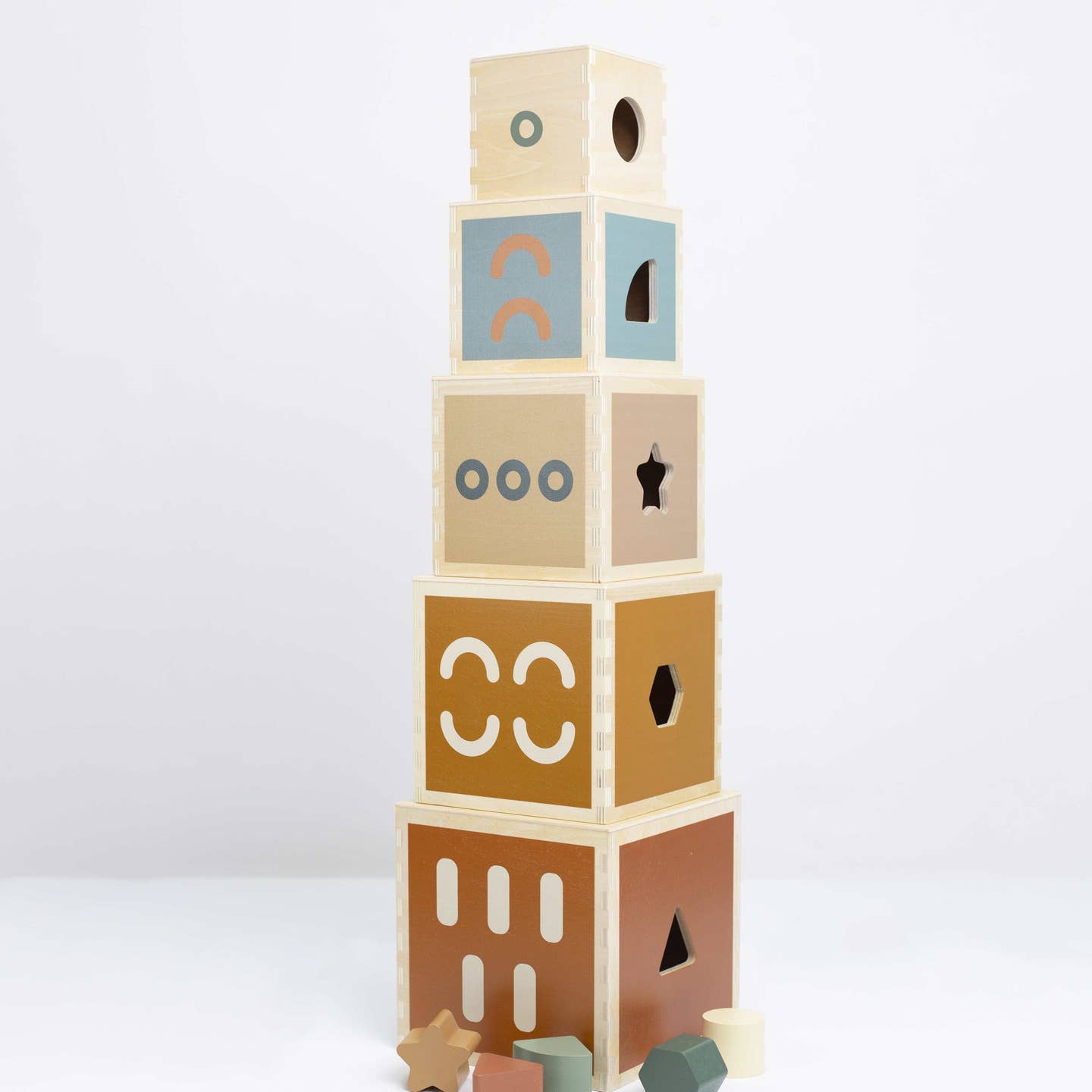 Houten Stapelblokjes