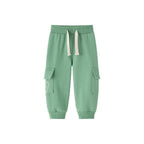 Groene Sportbroek met zijzakken