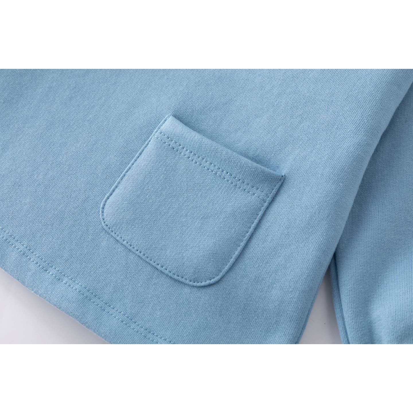 Blauwe trui met elegante kraag
