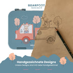 Lunchbox met brandweerwagen