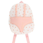 Poppenrugzak met Aardbeienprint