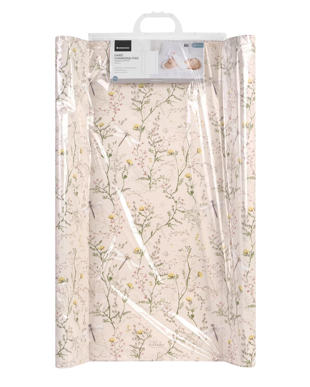 Verschoonmat met Groeimeter + bevestiging aan babybed