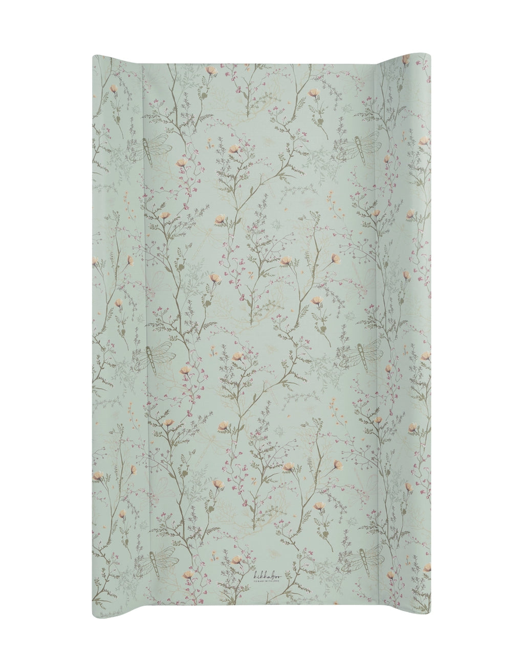 Verschoonmat met Groeimeter + bevestiging aan babybed