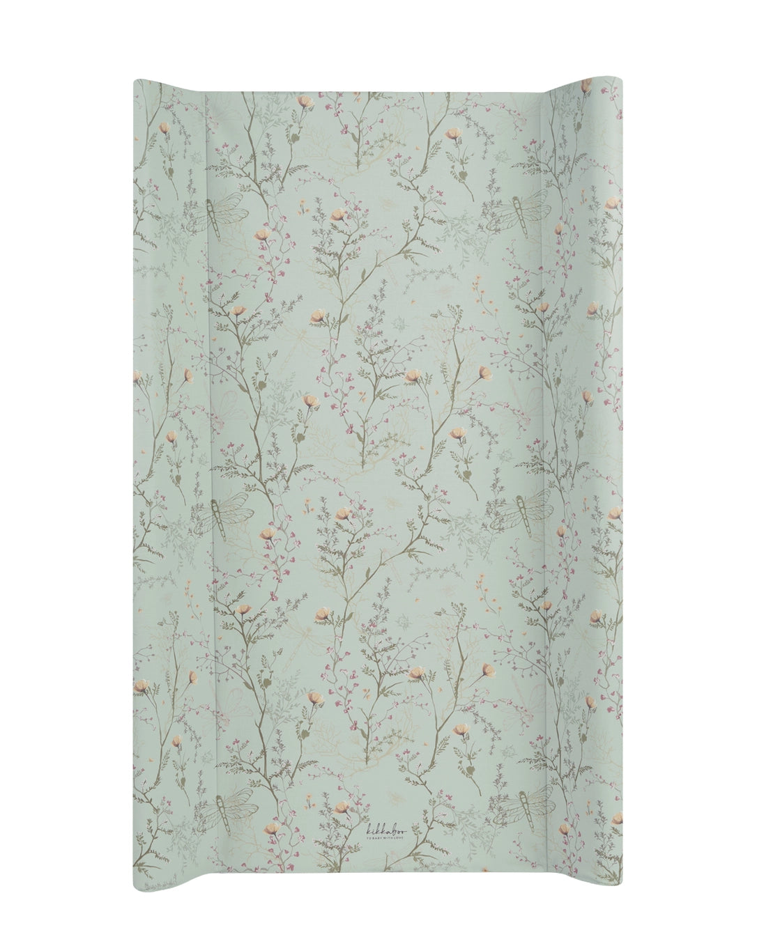 Verschoonmat met Groeimeter + bevestiging aan babybed