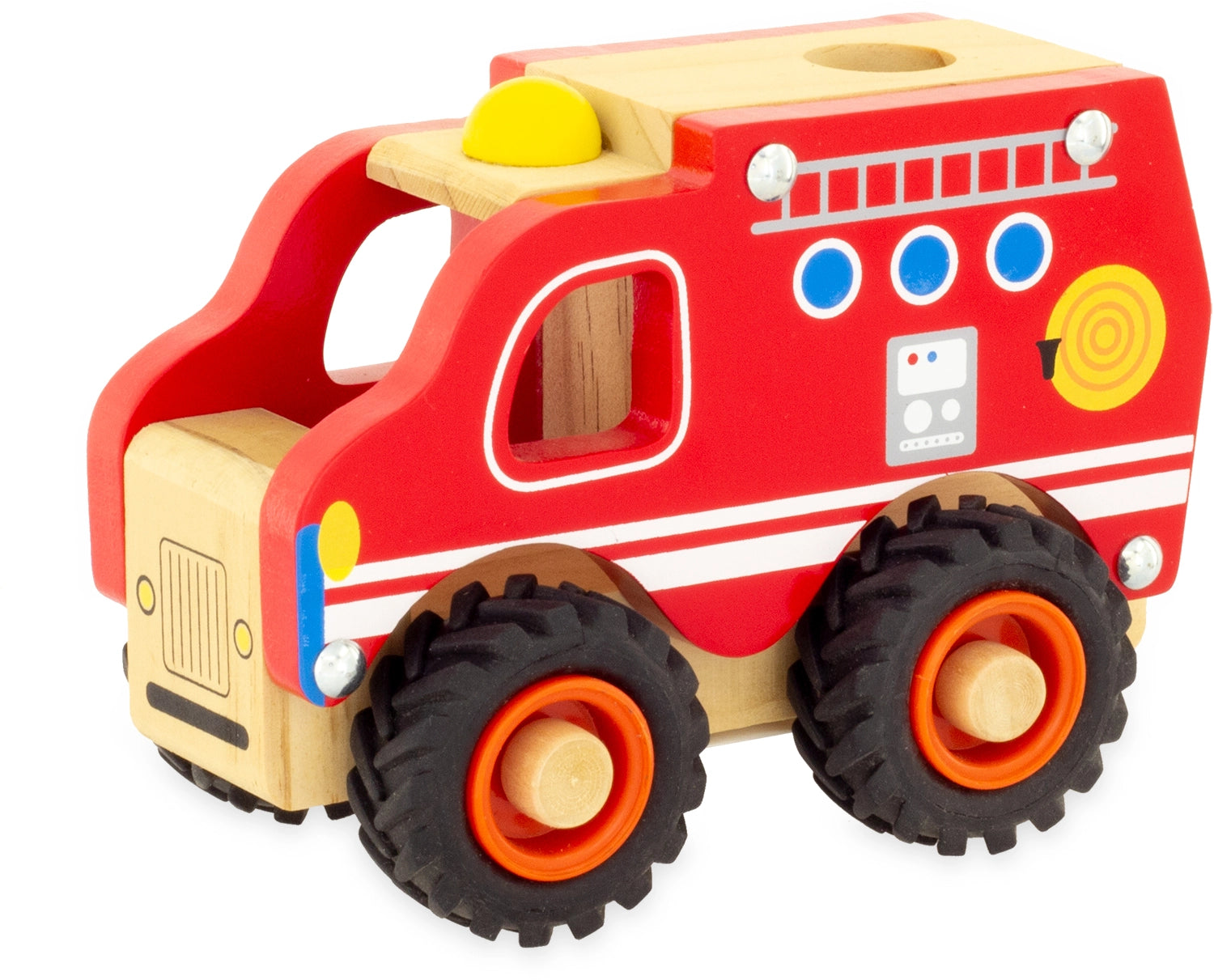 Houten All-Terrain Brandweerwagen Vanaf 18 maanden