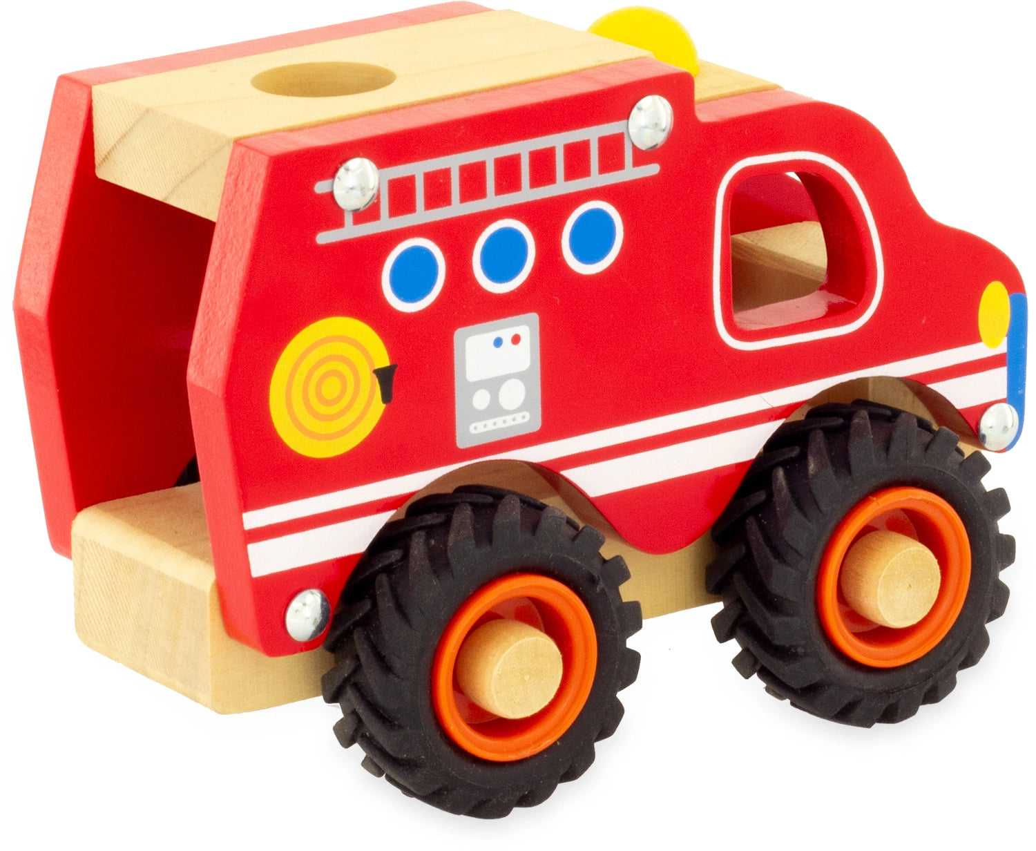 Houten All-Terrain Brandweerwagen Vanaf 18 maanden