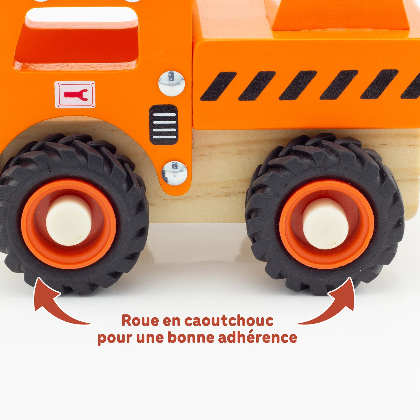 Houten Kraanwagen Vanaf 18 maanden