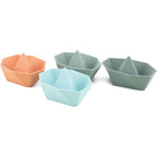 Set van 4 Origami-bootjes Badspeelgoed