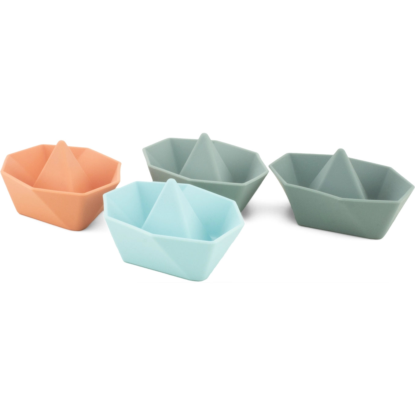 Set van 4 Origami-bootjes Badspeelgoed