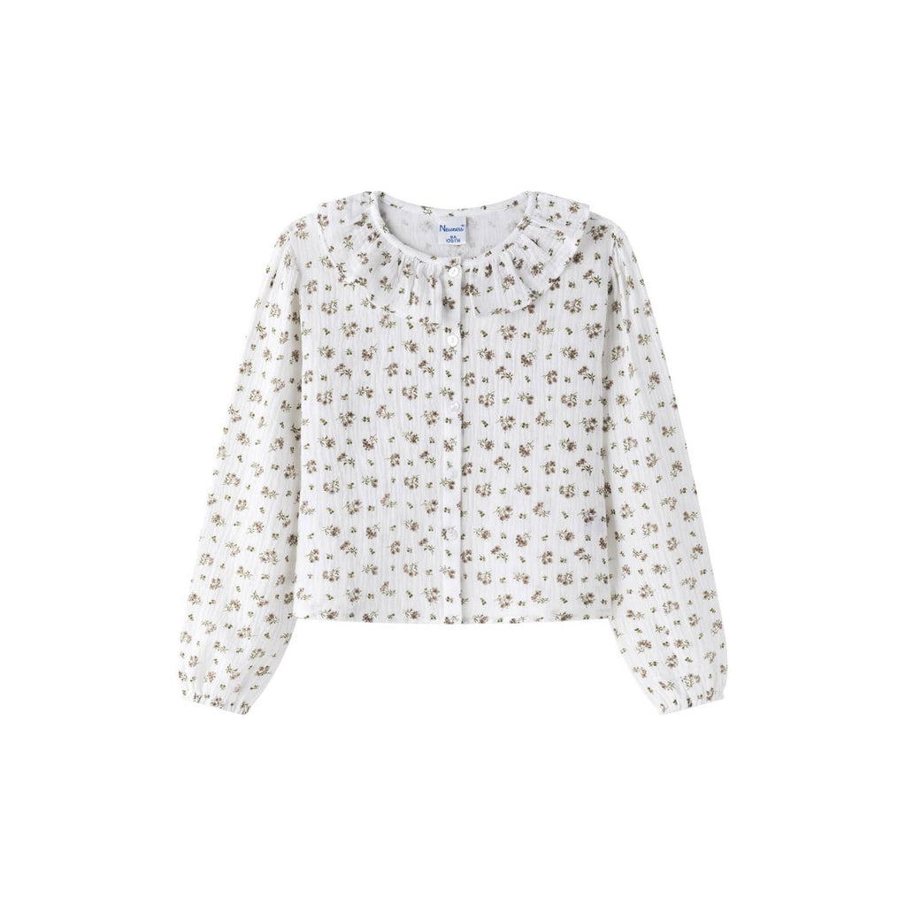 Elegante blouse met lange mouwen