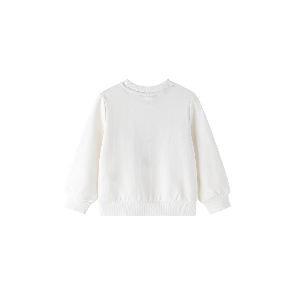 Trui met Tule Letter en leuke Print