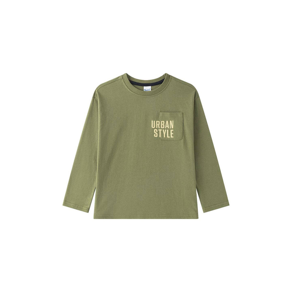 Stoer T-shirt met lange mouwen