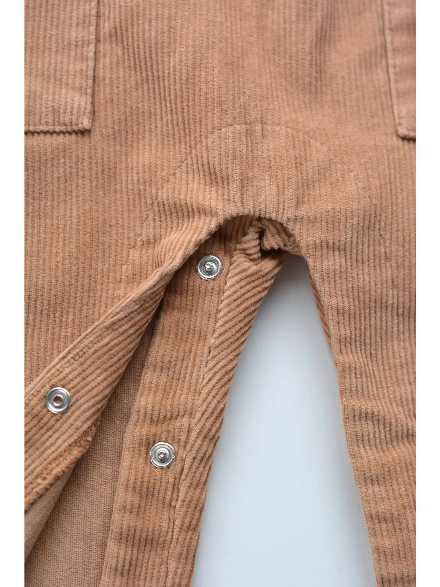 Corduroy Overalls in Bruin