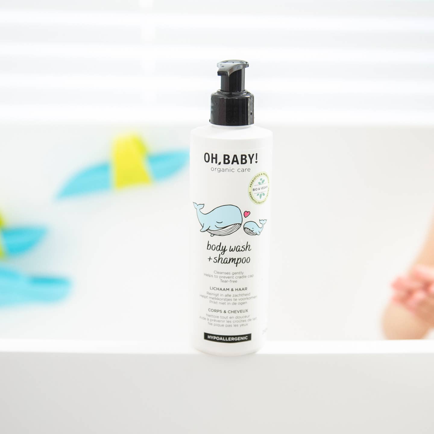 🌿 Biologische & Vegan 2-in-1 Waslotion & Shampoo 250ML