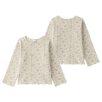 T-shirt met lange mouwen en bloemenprint