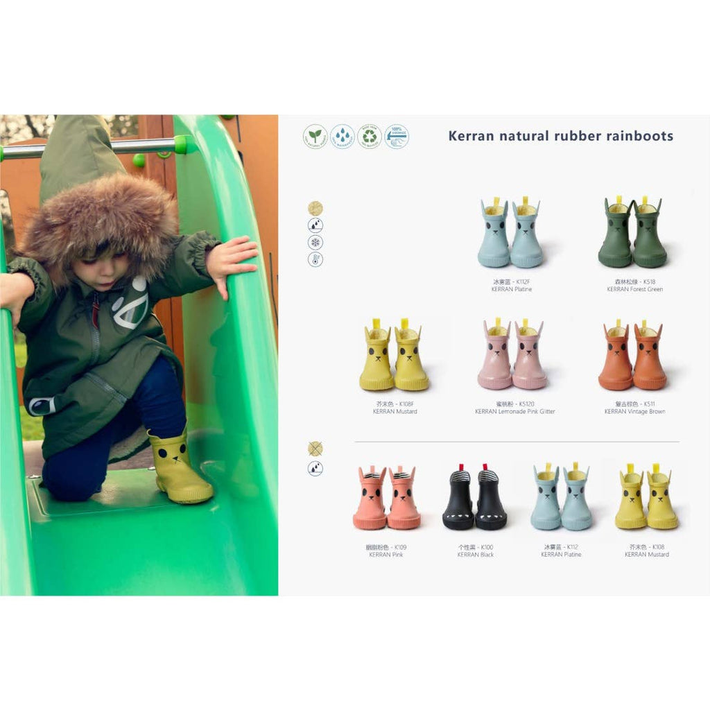 🦖 KERRAN Rubberlaarzen