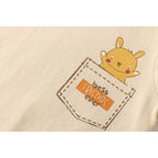 T-shirt met lange mouwen en dierenprint