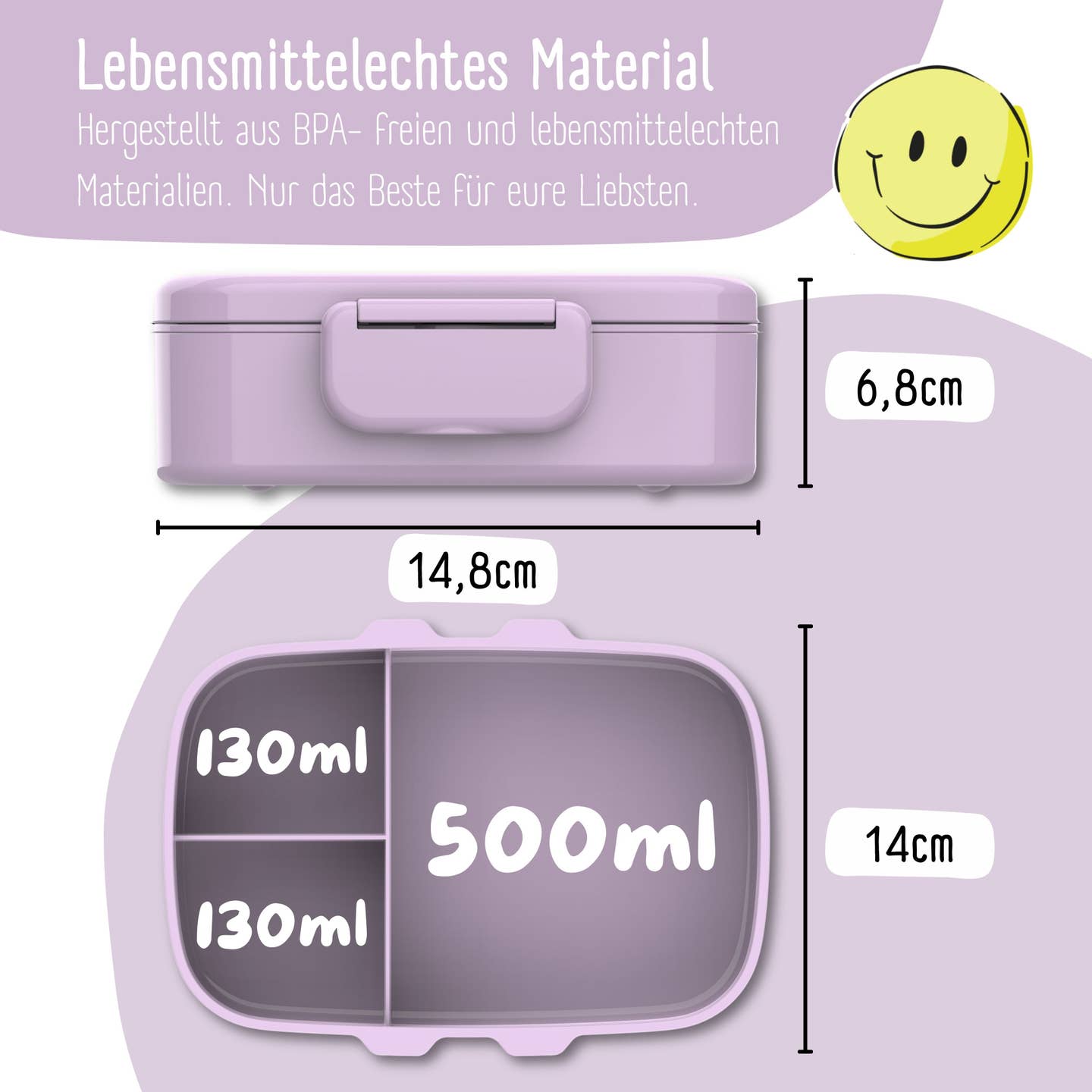 Lunchbox in Bubbeltheestijl